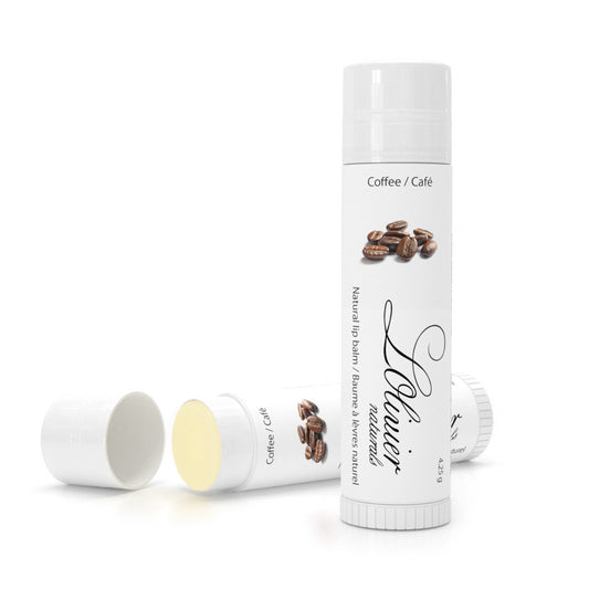 Coffee lip balm