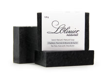 Load image into Gallery viewer, Tea Tree ,Charcoal &amp; Shea butter Detox Soap