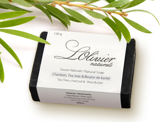 Tea Tree ,Charcoal & Shea butter Detox Soap