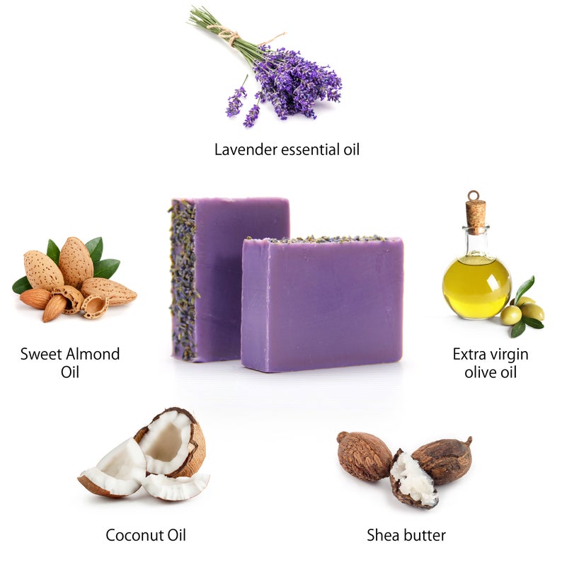 Lavender Soap Bar with Shea Butter