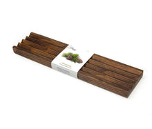 Load image into Gallery viewer, Long Soap dish - 12 inches pine soap dish
