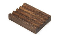 Load image into Gallery viewer, Pine Soap Dish - Stained Dark brown and sealed